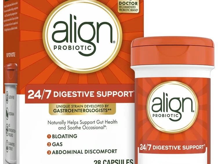 Align Probiotic 24/7 Digestive Support box and bottle