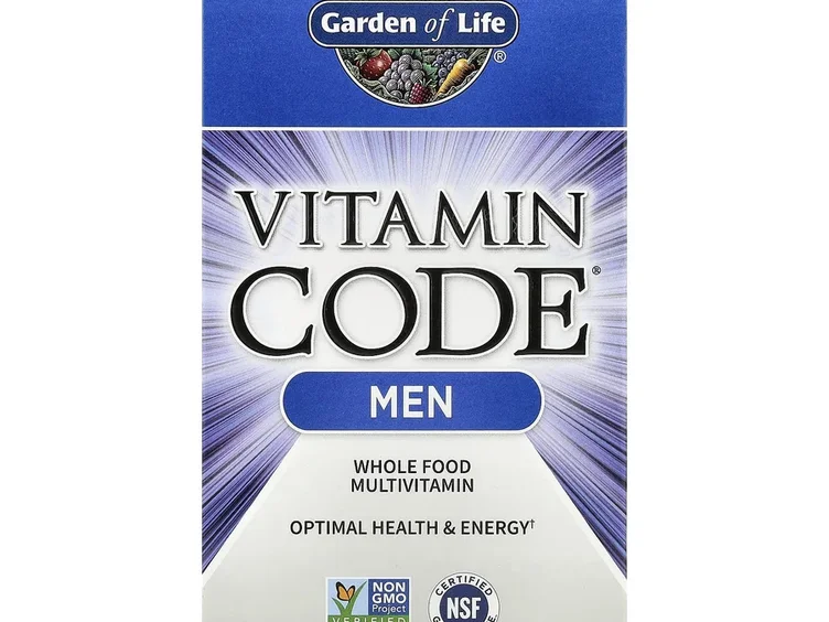 Garden of Life Vitamin Code Men whole food multivitamin box