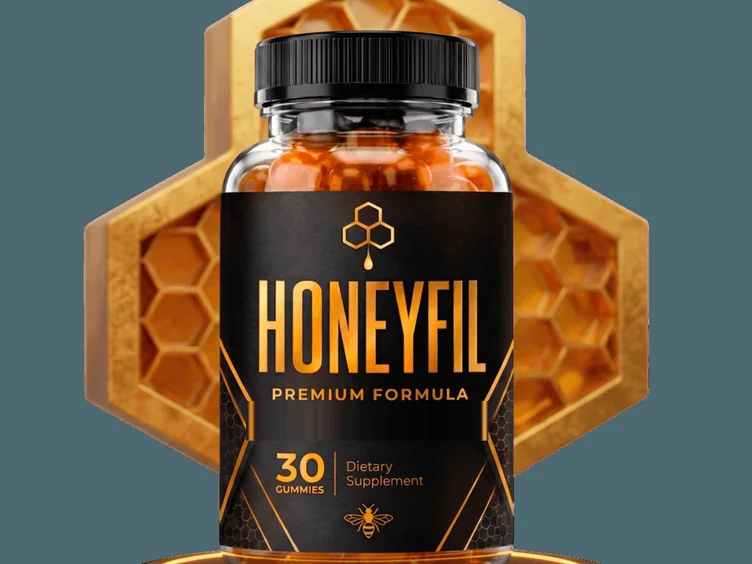 HoneyFil Premium Formula gummies bottle